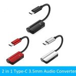 Adaptador Tipo C Aux 3.5mm Audio
