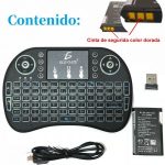 Mini teclado inalambrico touchpad TC.09