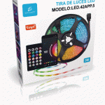 TIRA DE LUCES  BLUETOOTH C/CONTROL 5M LED.42APP.5