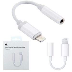 ADAPTADOR DE AUDIO JACK IPHONE